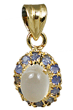 SKU 10934 - a Moonstone pendants Jewelry Design image