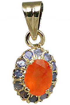 SKU 10940 - a Carnelian pendants Jewelry Design image