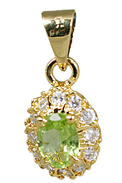 SKU 10943 - a Peridot pendants Jewelry Design image