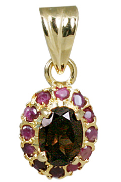SKU 10946 - a Smoky Quartz pendants Jewelry Design image