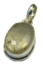 SKU 11008 - a Rutilated Quartz pendants Jewelry Design image