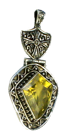 SKU 11029 - a Citrine pendants Jewelry Design image