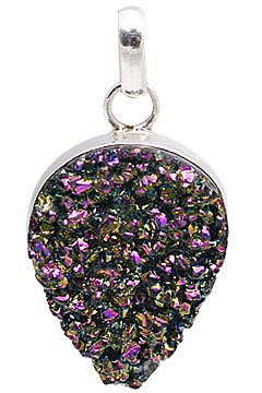 SKU 11148 - a Drusy pendants Jewelry Design image