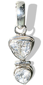 SKU 1116 - a Cubic Zirconia Pendants Jewelry Design image