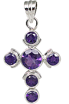 SKU 11271 - a Amethyst pendants Jewelry Design image