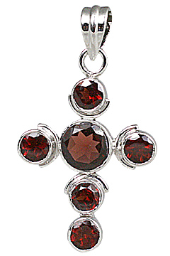 SKU 11272 - a Garnet pendants Jewelry Design image