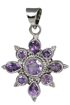 SKU 11281 - a Amethyst pendants Jewelry Design image