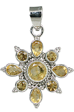 SKU 11282 - a Citrine pendants Jewelry Design image