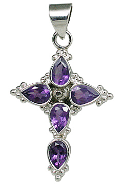 SKU 11289 - a Amethyst pendants Jewelry Design image