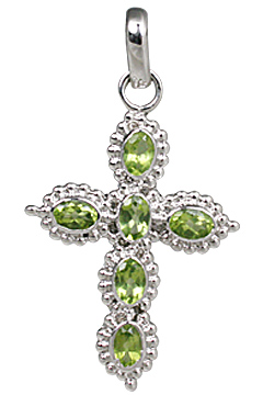 SKU 11290 - a Peridot pendants Jewelry Design image