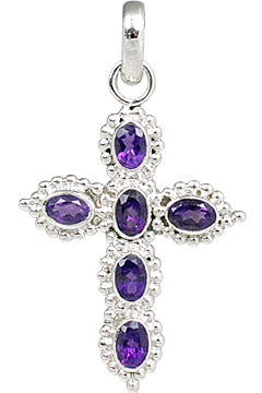 SKU 11291 - a Amethyst pendants Jewelry Design image