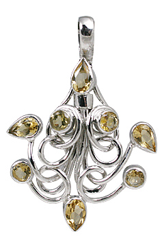 SKU 11304 - a Citrine pendants Jewelry Design image