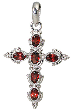 SKU 11309 - a Garnet pendants Jewelry Design image