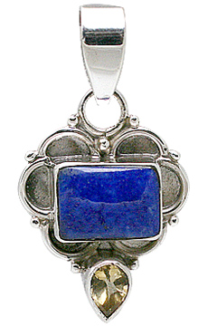 SKU 11387 - a Lapis Lazuli pendants Jewelry Design image