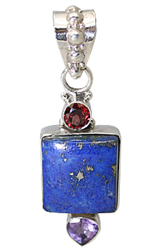 SKU 11391 - a Lapis Lazuli pendants Jewelry Design image