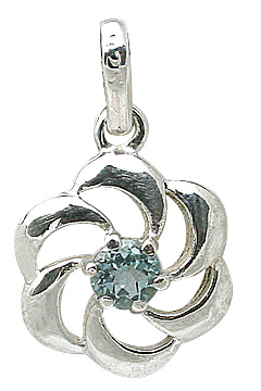 SKU 11400 - a Blue Topaz pendants Jewelry Design image