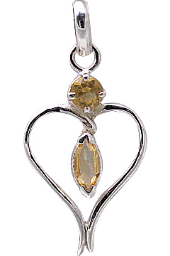 SKU 11420 - a Citrine pendants Jewelry Design image