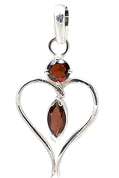 SKU 11422 - a Garnet pendants Jewelry Design image