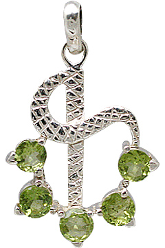 SKU 11424 - a Peridot pendants Jewelry Design image