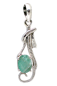 SKU 11427 - a Emerald pendants Jewelry Design image