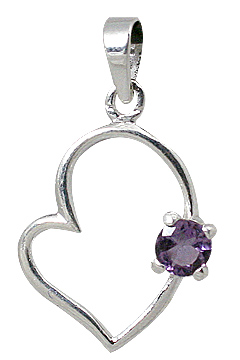 SKU 11444 - a Amethyst pendants Jewelry Design image