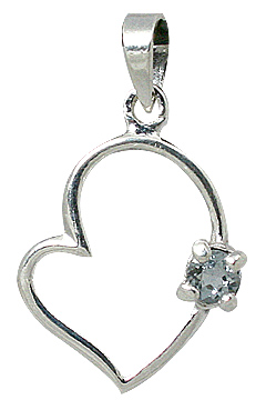 SKU 11445 - a Blue Topaz pendants Jewelry Design image