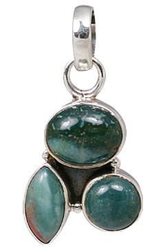 SKU 11468 - a Bloodstone pendants Jewelry Design image