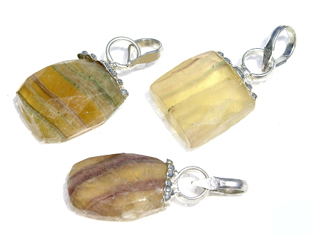 SKU 11527 - a Fluorite pendants Jewelry Design image