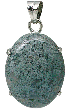 SKU 11586 - a Moss agate pendants Jewelry Design image