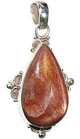 SKU 11947 - a Sunstone pendants Jewelry Design image