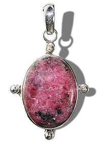 SKU 11952 - a Rhodonite pendants Jewelry Design image