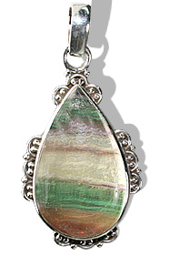 SKU 11967 - a Fluorite pendants Jewelry Design image