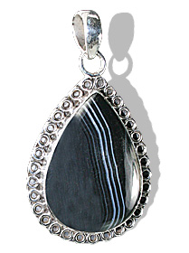 SKU 12002 - a Onyx pendants Jewelry Design image
