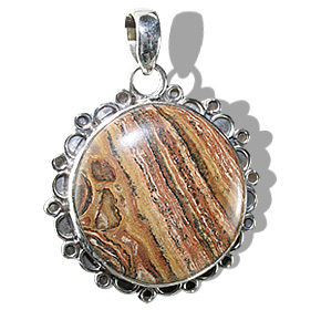 SKU 12010 - a Jasper pendants Jewelry Design image