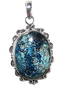 SKU 12164 - a Chrysocolla pendants Jewelry Design image