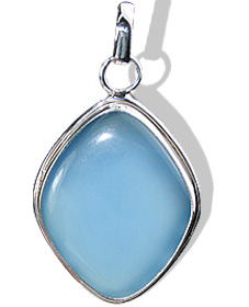SKU 12181 - a Chalcedony pendants Jewelry Design image