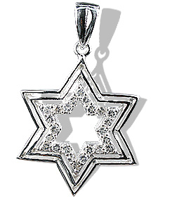 SKU 12235 - a White topaz pendants Jewelry Design image