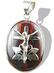 SKU 12249 - a Tiger eye pendants Jewelry Design image
