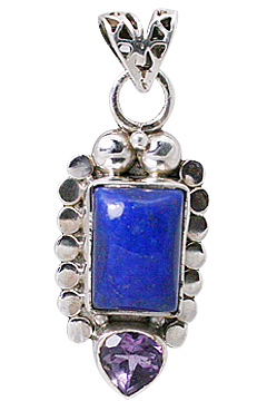 SKU 12301 - a Lapis Lazuli pendants Jewelry Design image