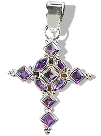 SKU 12316 - a Amethyst pendants Jewelry Design image