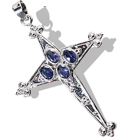 SKU 12318 - a Iolite pendants Jewelry Design image