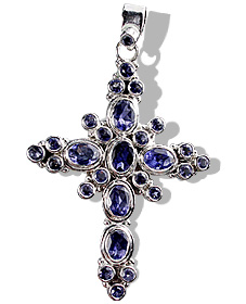 SKU 12323 - a Iolite pendants Jewelry Design image