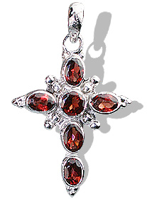 SKU 12325 - a Garnet pendants Jewelry Design image