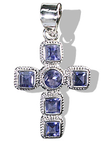 SKU 12328 - a Iolite pendants Jewelry Design image
