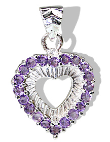 SKU 12399 - a Amethyst pendants Jewelry Design image