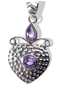 SKU 12412 - a Amethyst pendants Jewelry Design image