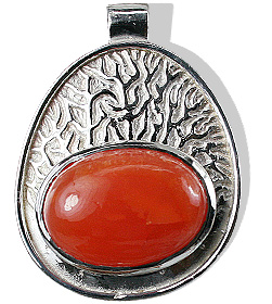 SKU 12427 - a Carnelian pendants Jewelry Design image