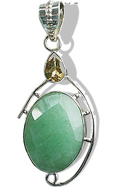 SKU 12461 - a Aventurine pendants Jewelry Design image