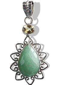 SKU 12462 - a Aventurine pendants Jewelry Design image