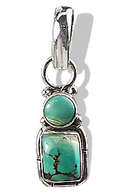SKU 1248 - a Turquoise Pendants Jewelry Design image